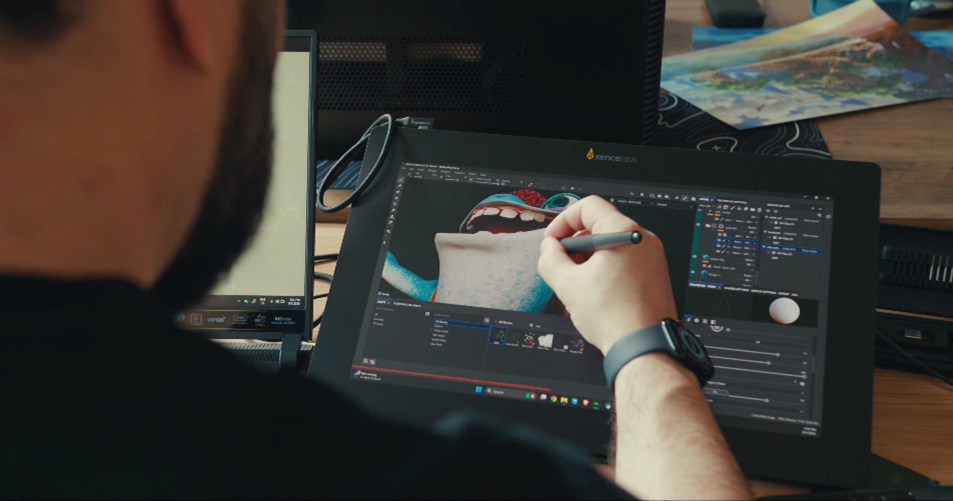 The 4K OLED Xencelabs Pen Display 16 Lite, Now Available